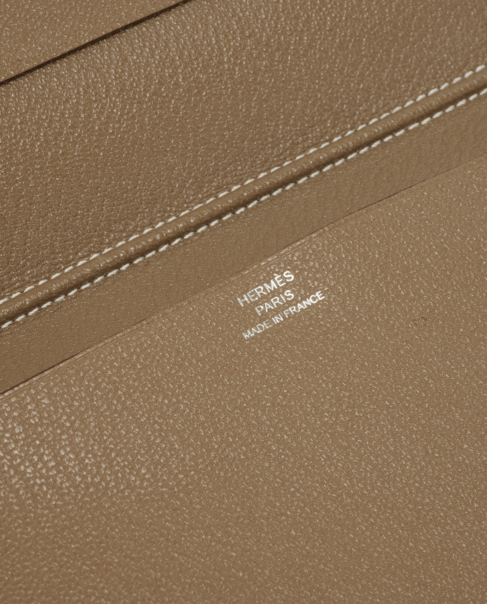 Hermes Vision II Simple Agenda Cover, &pound;220, Accessories, Taupe, Leather, Other view